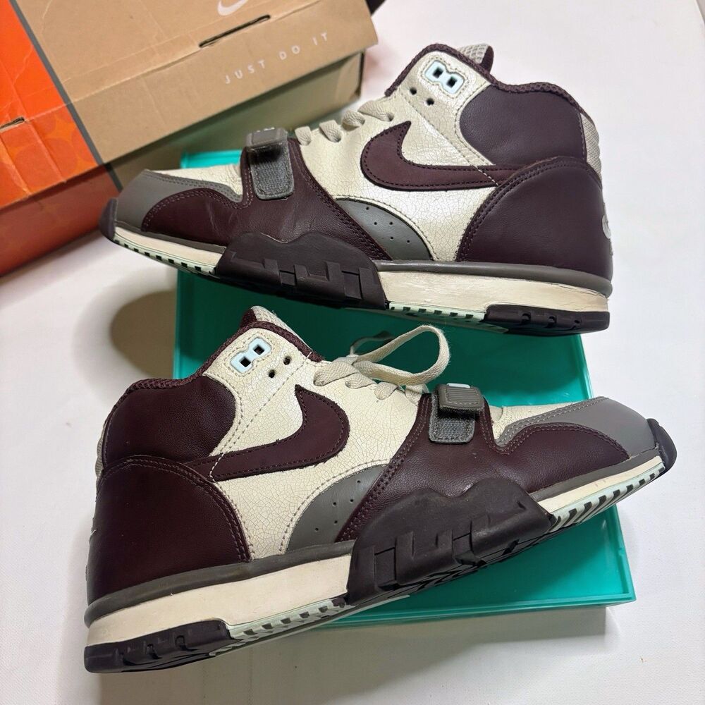 2003 Nike Air Trainer 1 Twisted Prep Pack Clay Mahogany 9.5 Style 306530 221